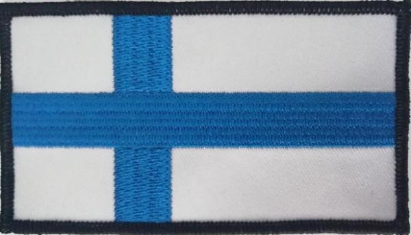 Finnish Flag Patch