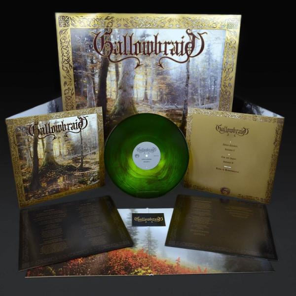 Gallowbraid - Ashen Eidolon [Repress 2026] LP green/brown galaxy wax