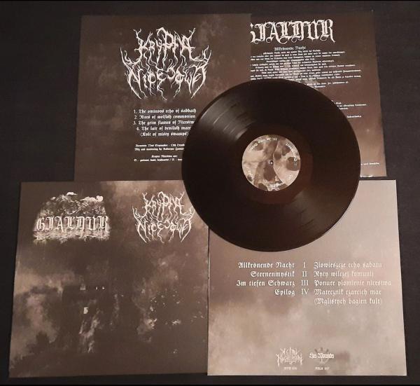 Gjaldur/Krypta Nicestwa - Split 12" LP black wax