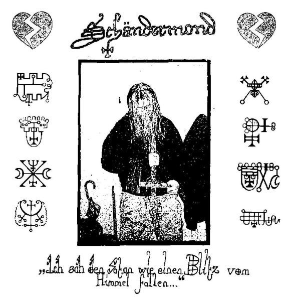 Schändermond - Ich sah den Satan wie ein Blitz vom Himmel fallen DigiPak CD