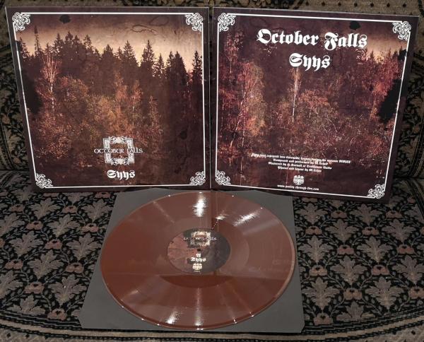 October Falls - Syys 12" LP lim. 250 copies - brown wax