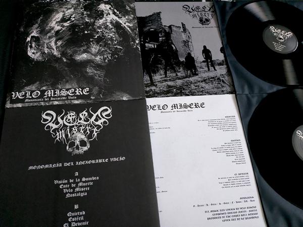 Velo Misere - Monomanía del inexorable vacío LP