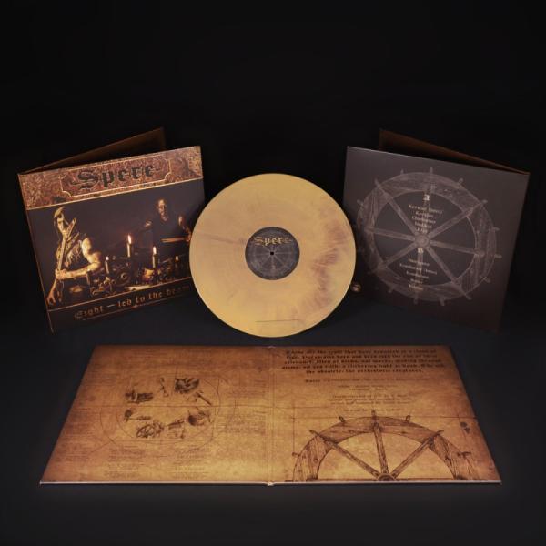 Spere - Eight - led to the beam LP brown/yellow galaxy wax